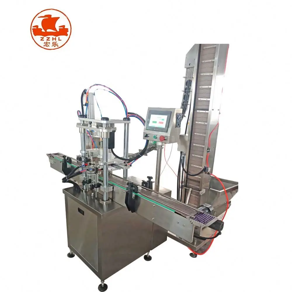 Drehpresskappen Automatische Kappen-Verschraubmaschine