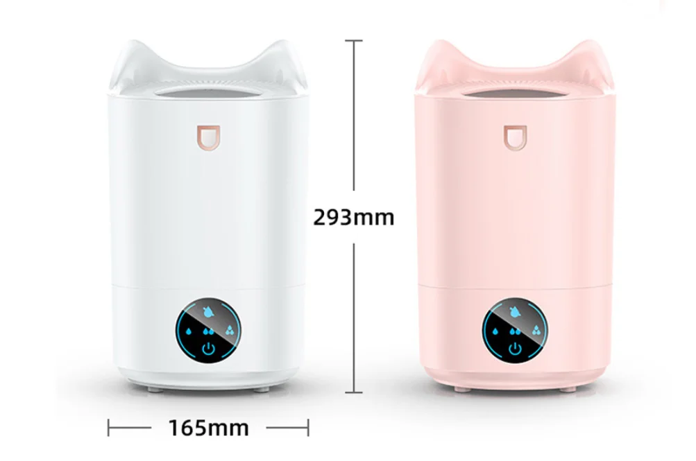 Large Capacity Ultrasonic Air Humidifier,Bedroom Oxygen Bar Office Diffuser Portable Ultrasonic Air Humidifier