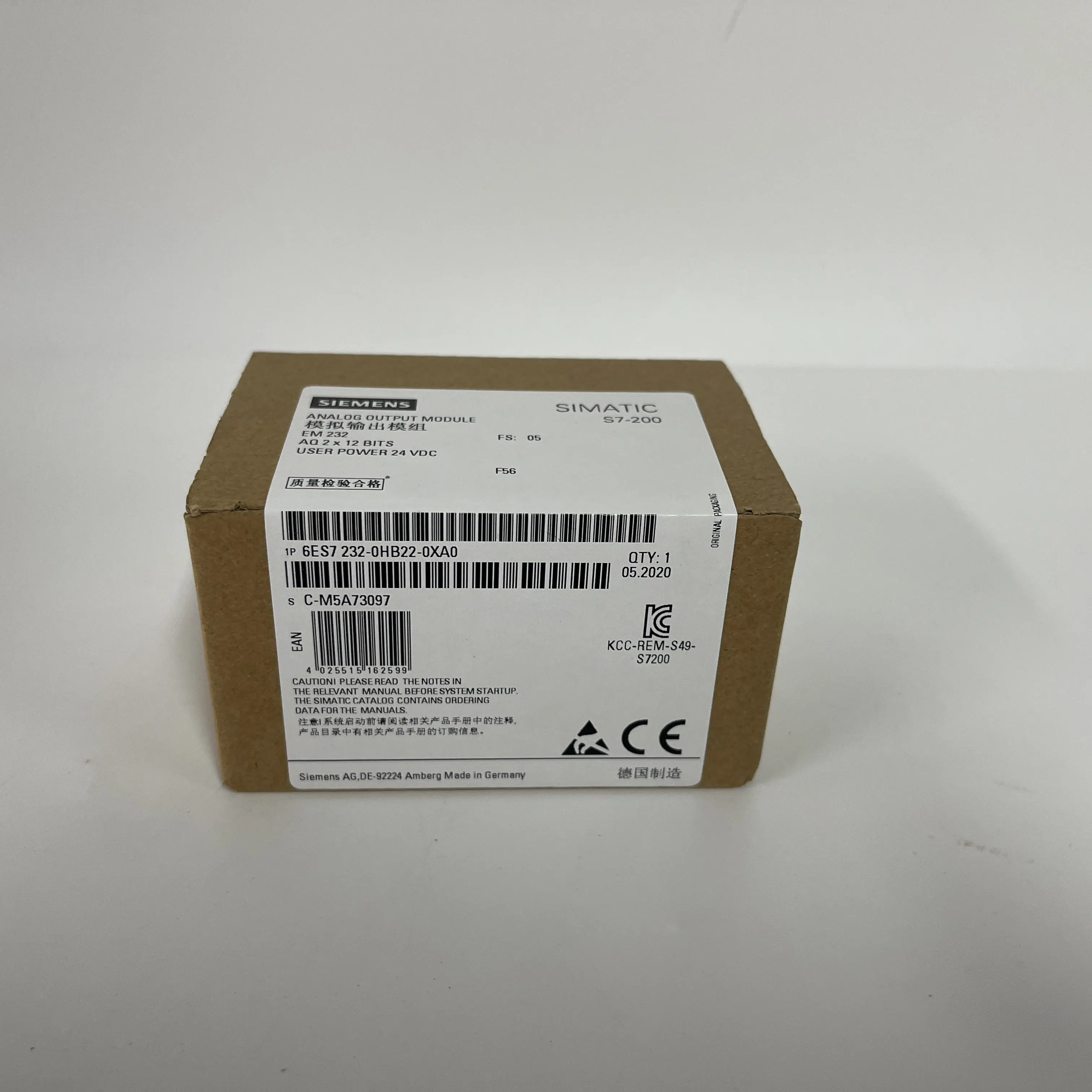 Siemens Analog Output Module 6ES7232-0HB22-0XA0