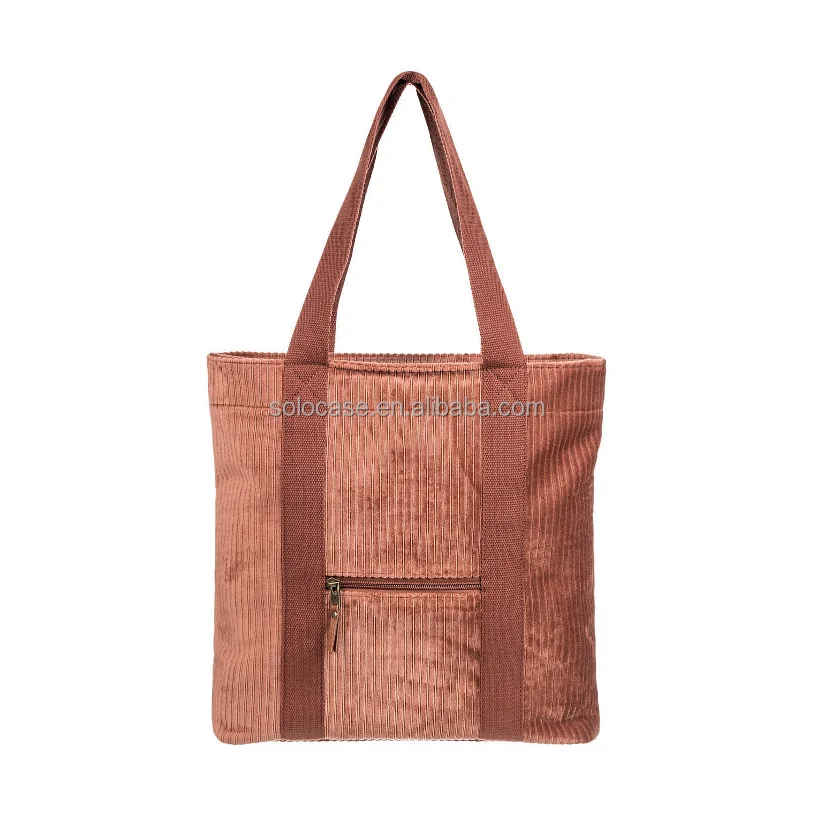 Corduroy Tote Bag