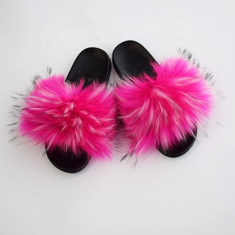 custom fluffy slides