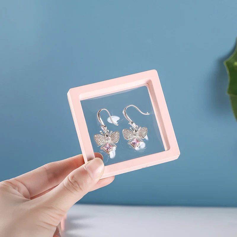 Hight Quality 3D Floating Frame Display Stand Holder Box for Jewelry