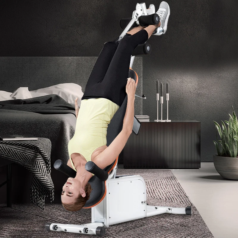BunnyHi JSY034 Inversion Tables Back Pain Spine Inversion Table Handstand Gravity Machine Traction Inversion Table Yoga