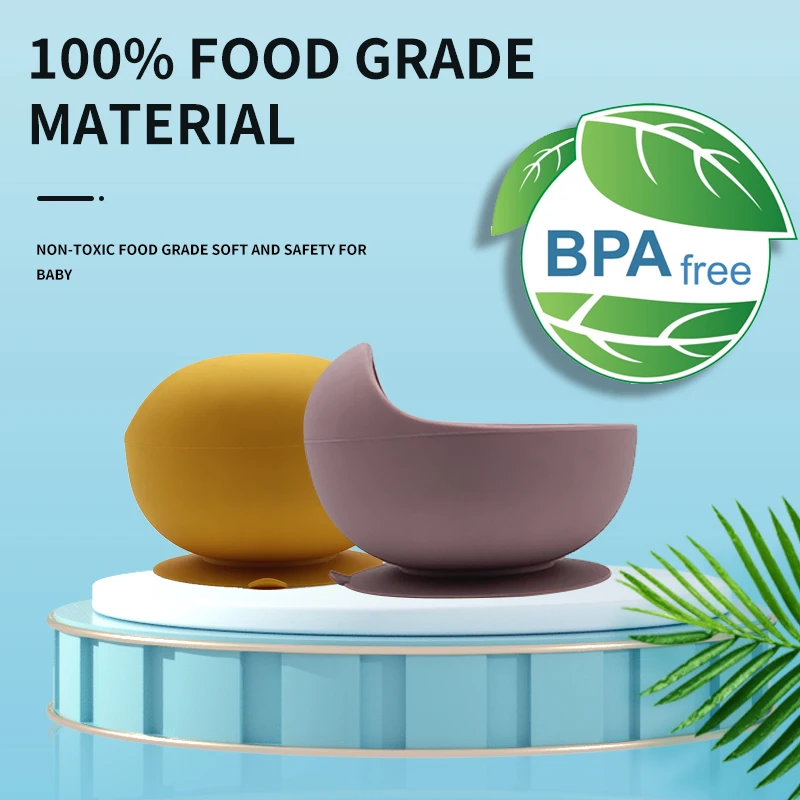 Заводская цена новый дизайн силиконовая присоска для малышей