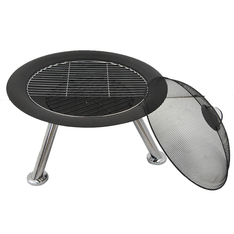 Camping Bbq Grill Campground Garden Fire Pit Outdoor Garden Wood Burning Stove Fire Bowl