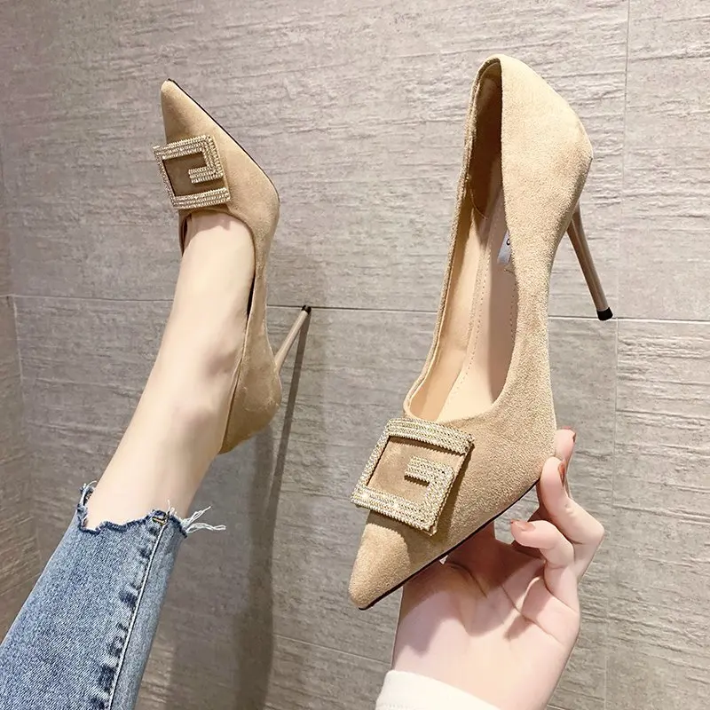 New Design Summer Print Pattern Pointed Toe Stiletto Elegant Ladies High Heel Sandals