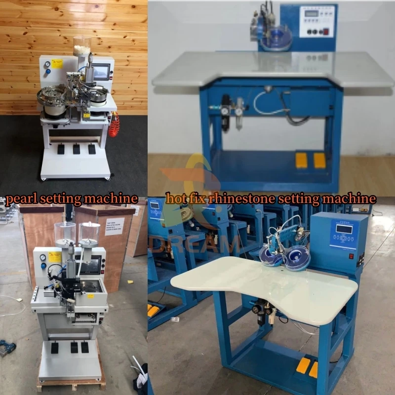 Automatic Pearl Fixing Machine High Efficiency Bead Setting