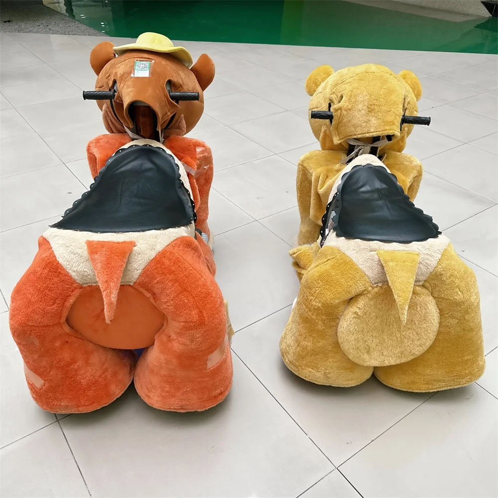 Excellent Quality Interesting Electric Animal Scooters Commercial Ride on Animals Plush Electric Scooter