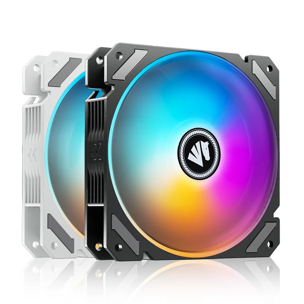New Design 5V ARGB Hydraulic Bearing 120mm Water Cooling Tower Fan for Gaming PC Computer Case