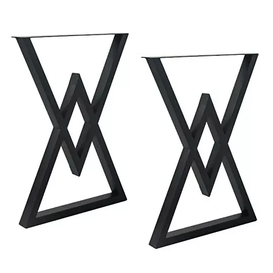 Современный образец дизайна черная металлическая ножка/основание для обеденного стола журнального