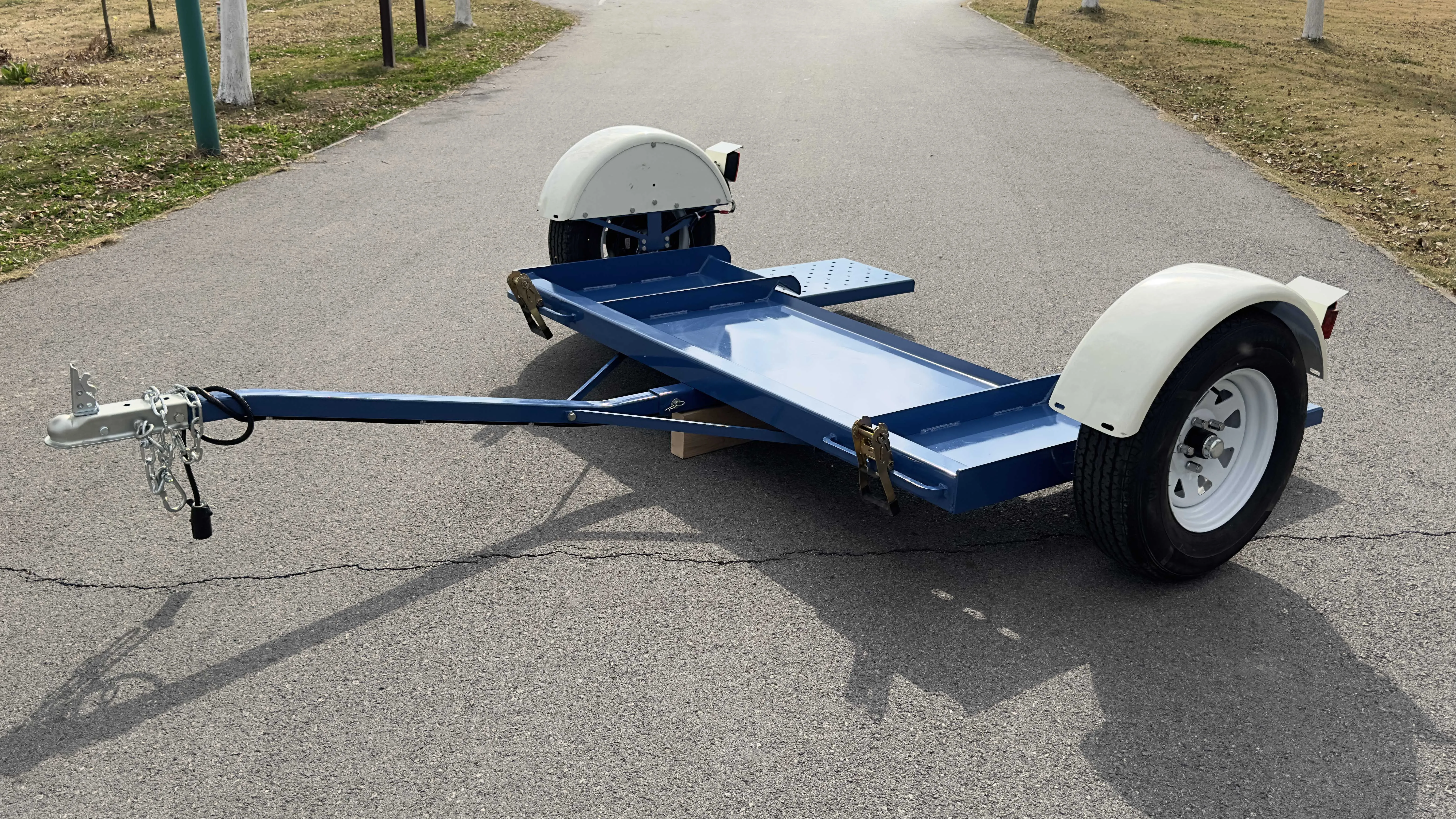 China Manufacture Lightweight Car Carrier Tow Dolly Hauler to Pull Car Trailer for Sale