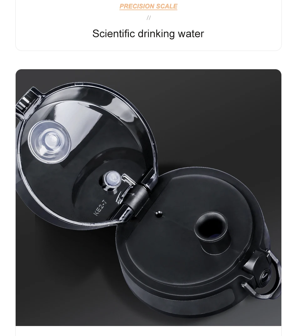 Uzspace Tritan Water Bottle With Time Marker And Wide Mouth For Outdoor