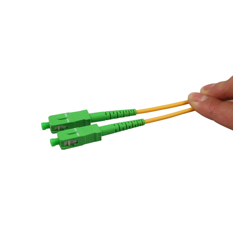 Gpon telecom equipment SC PC APC fiber optical jumper cable patch cord