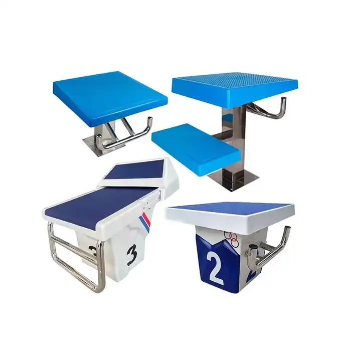 Professional Anti-Slippery Swimming Pool Diving Board & Starting Block ...