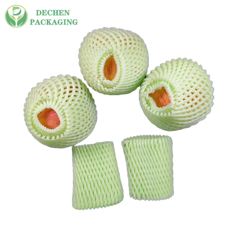 Wrap Foam Cardboard Box Liners For Tomato Colorful Fruit And Vegetable Plastic Sleeve Net
