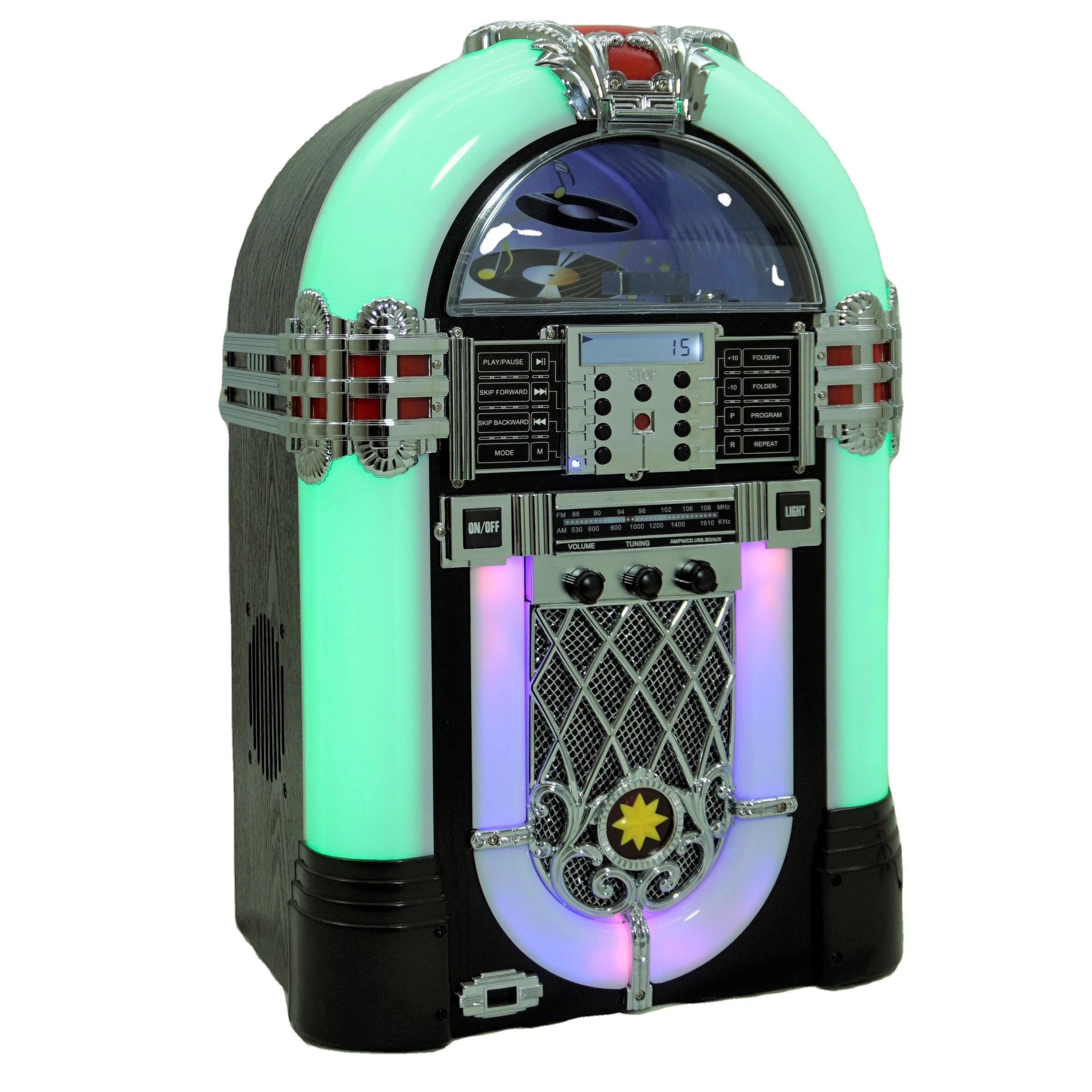 Small Size Desk-top Jukebox Small And Unique Cd Player Bt Digital ...