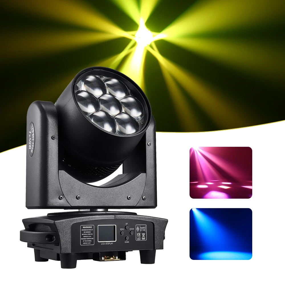 LED ムービングライト 照明機材 移動ステージライト LM0740 Betopper