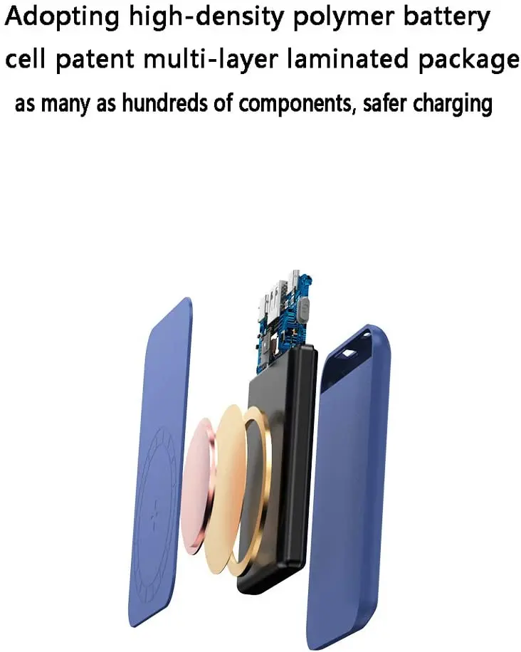 15W Mag-Safe Wireless Power Bank Portable Charger 5000mAh Magnetic External Battery Pack Ultra-Compact, High-Speed Charge 20W PD - ANKUX.COM