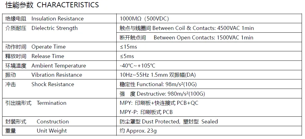 Meishuo MPY 12V 5 Pin General Purpose Relay Waterproof Electrical Power PCB Miniature Home Appliance & Air Condition Relay