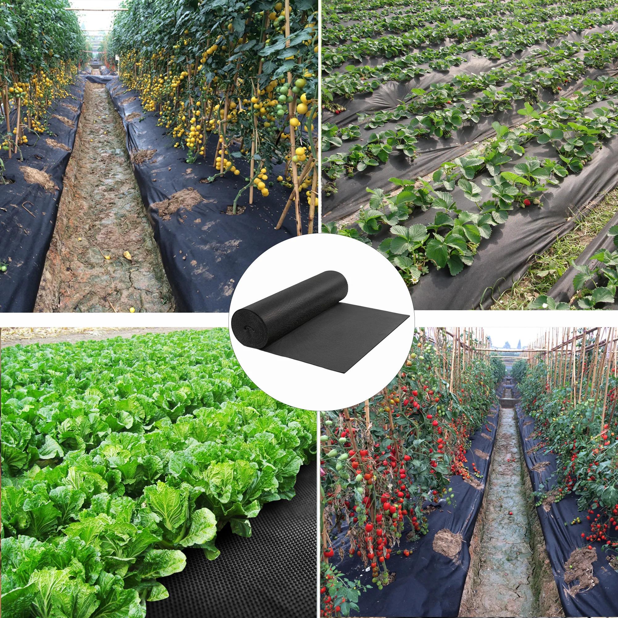 Eco Anti Grass Product Colth Roll Weed Control Mat Polypropylene Weed Mat Biodegradable Weed Membrane