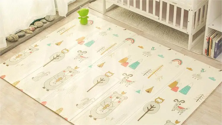 Baby xpe crawling baby foldable play mat Eco-friendly raw material folding play mat xpe supplier