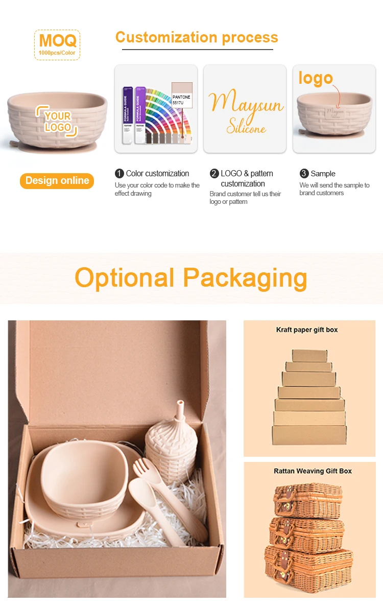 Wholesale Bpa Free Baby Placemat Cup Eco Kids Plates Spoon Silicone