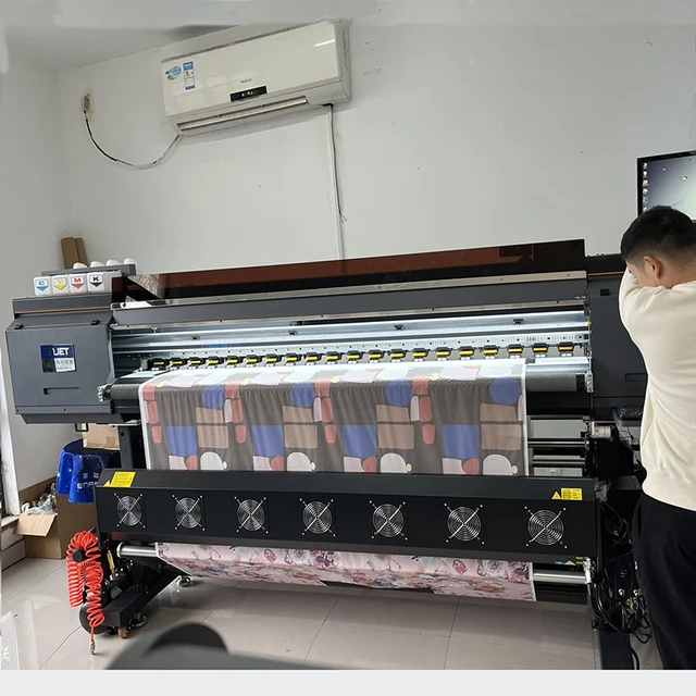 Large Format 1.8m/1.9m i3200 Printheads Digital Dye Sublimation Printer for Heat Transfer Textile Sublimation Printing Machine