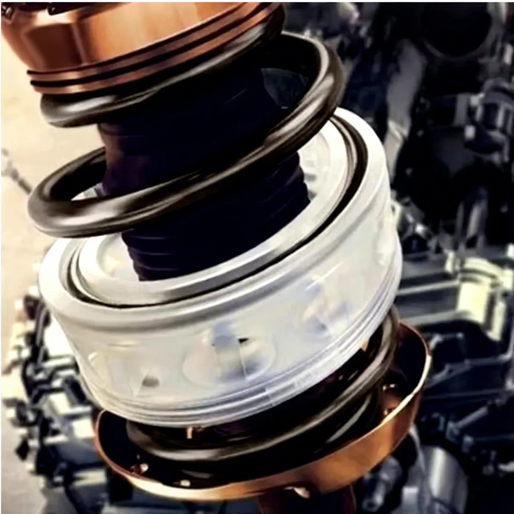 Transparent Power Auto-Buffers Springs Cushion Buffer Universal High-Performance Spring Buffer