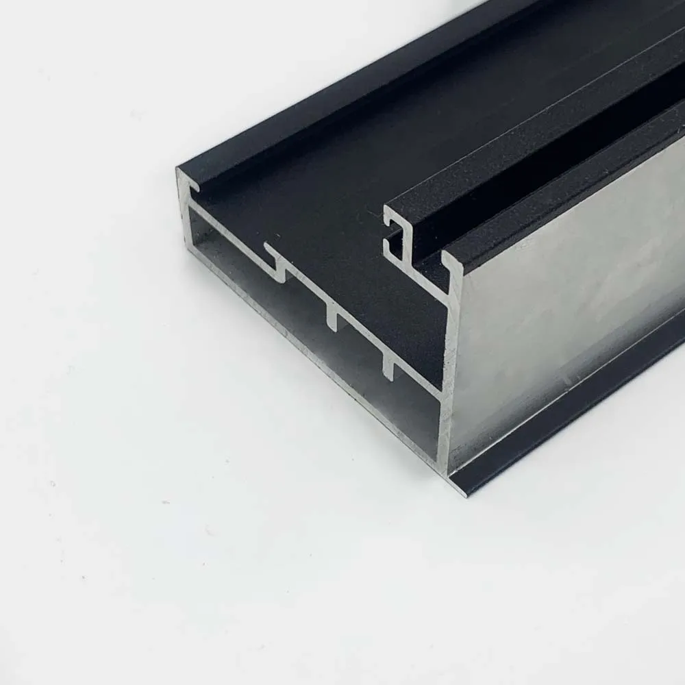 Aluminum Exterior Curtain Wall Profile Facade Panel Powder Coating ...