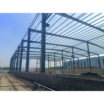 Modern Design Steel Structure Warehouse for Garage Shed House or Office Building Made of Sandwich Panel