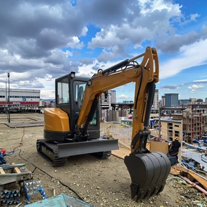New Mini Excavators Micro Bagger With Thumb Bucket Hydraulic Crawler 1.5 Ton Mini Excavator