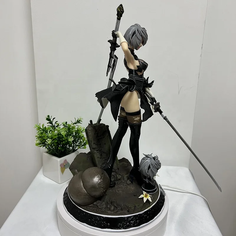 33cmニエ・オートマタアニメフィギュアハンター2b yorha no.2タイプb