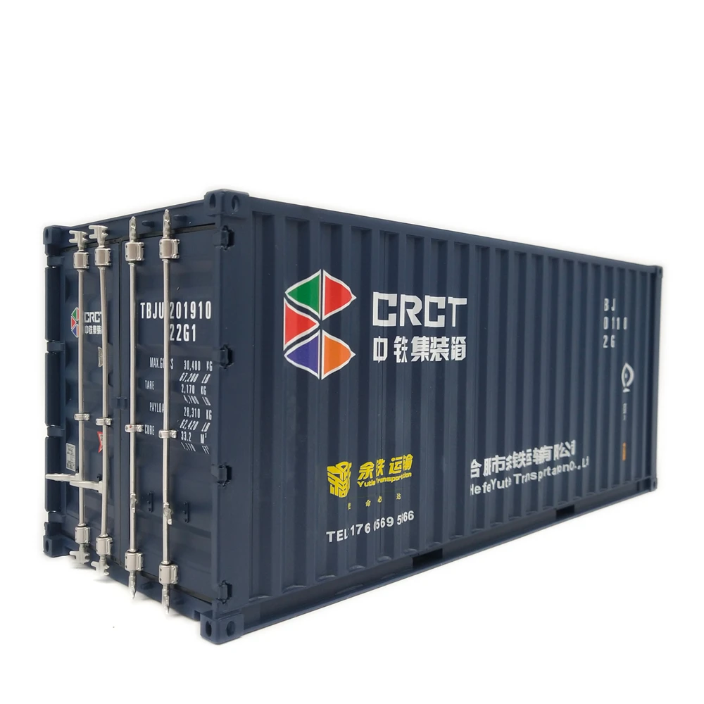 30cm 1:20 China Railway container model Custom shipping container scale model O.A.S ship model