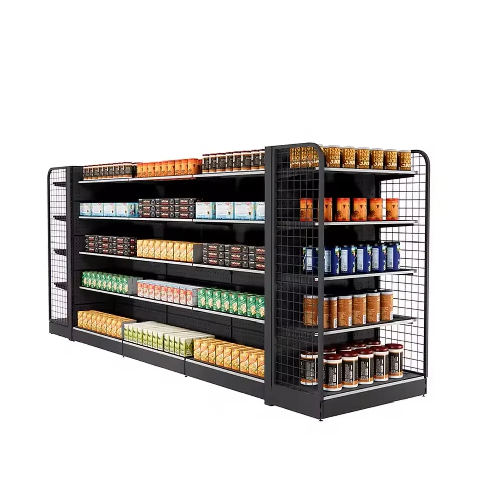 Department Racks Supermarket Shelves Grocery Department Store Used Display Racks Store ...