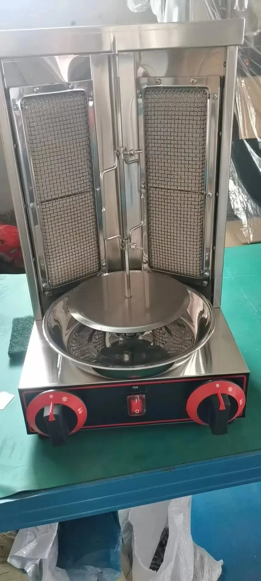 Kebab Cutting Machine Gas and Coal Kebab Machine Kebab Skewer Block Machine