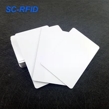 good quality printable M1 PVC 1K blank rfid card access control 24 hours for delivery