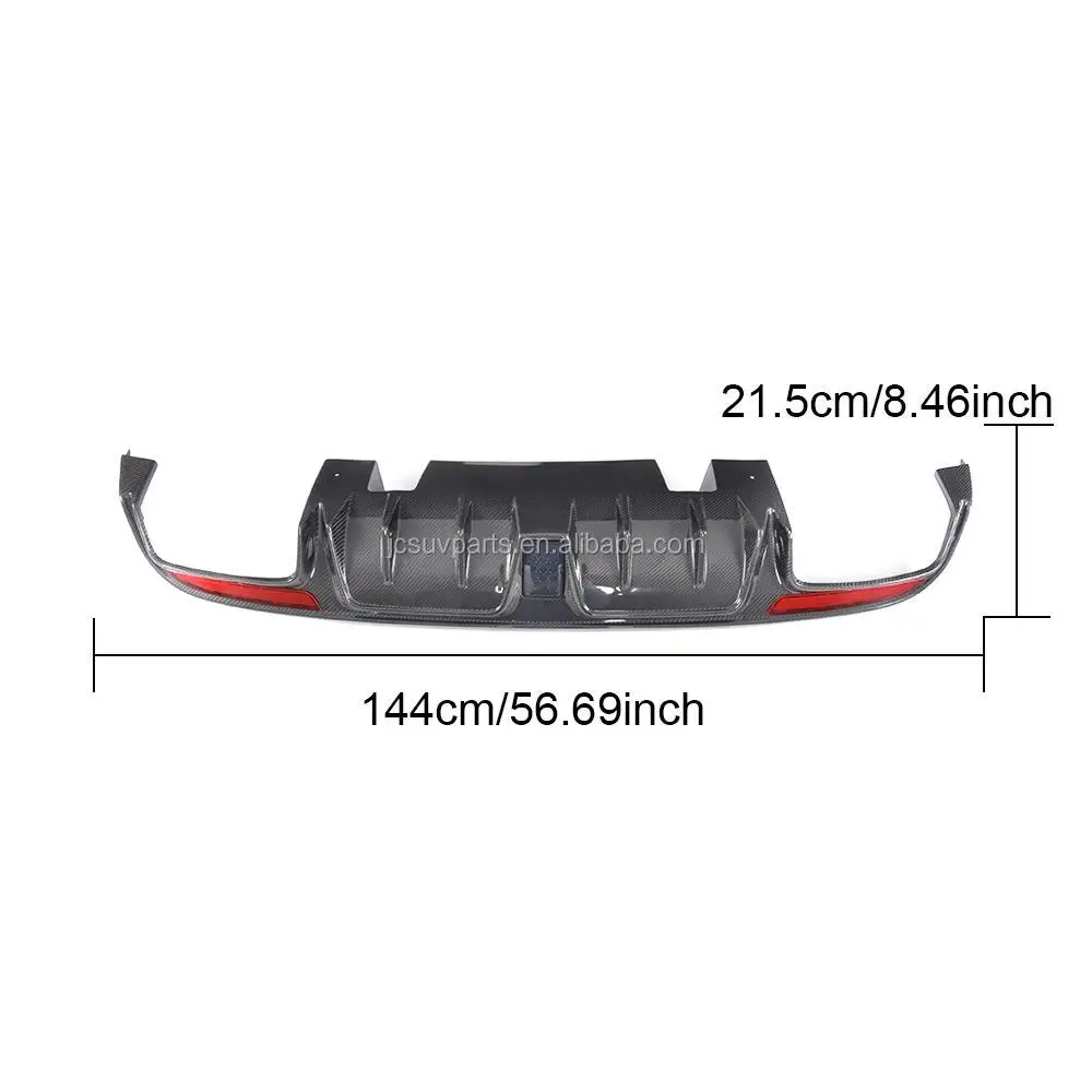 Upgrade Your Mercedes Benz C63 W205 with Carbon Fiber Diffuser