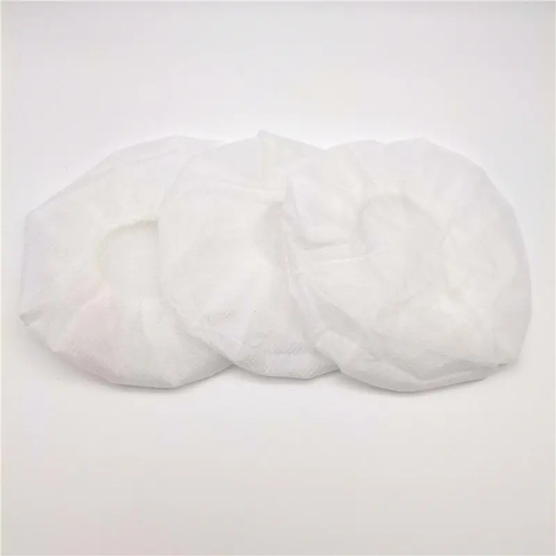 Biodegradable Packing Bag Disposable Cover Headphone Non Woven Airlines Ear Pad Cover factory