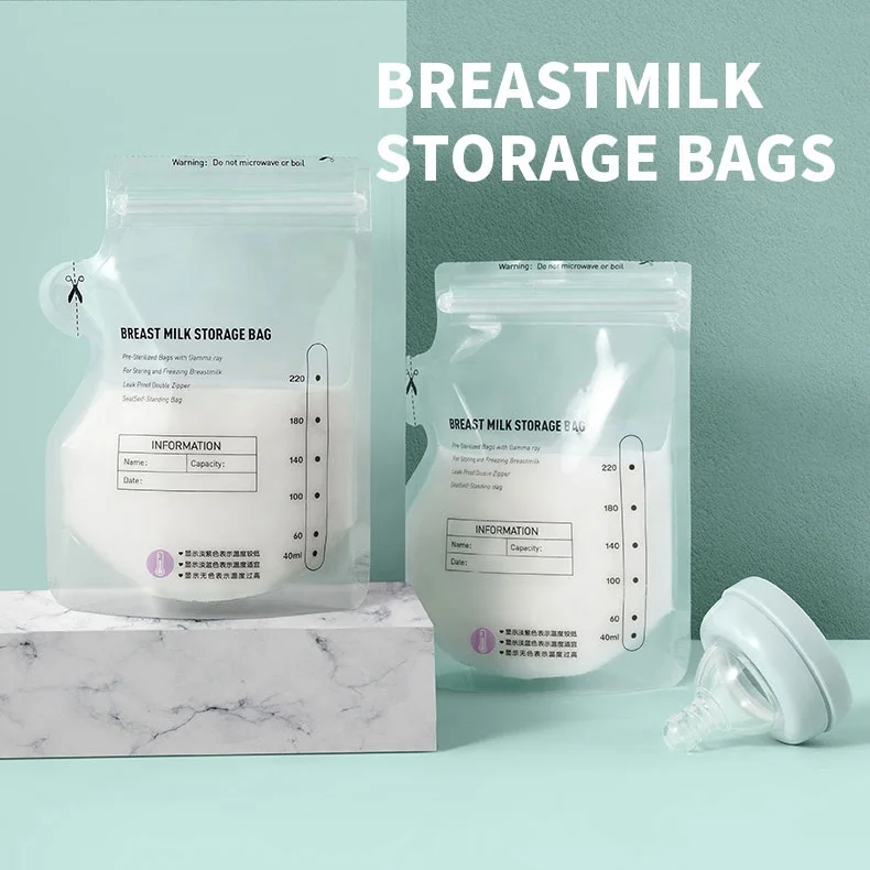 Double Ziplock Baby Milk Powder Storage Container Refrigerator Cooler Mylar  Bag BPA Free Breast Milk Storage Bag - China Baby Products and Baby Goods  price