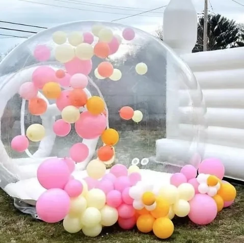 Outdoor Jump Balloon Pvc Clear Bubble Balloon House For House Party ...