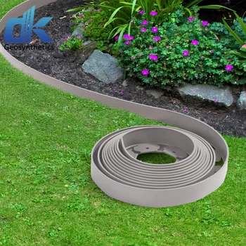 VINTORKY Cintura Per Bordi Giardino – Rotolo Verde In PE Per Aiuole E Prati – Facile Installazione (1 Rotolo Da 9 Metri)
