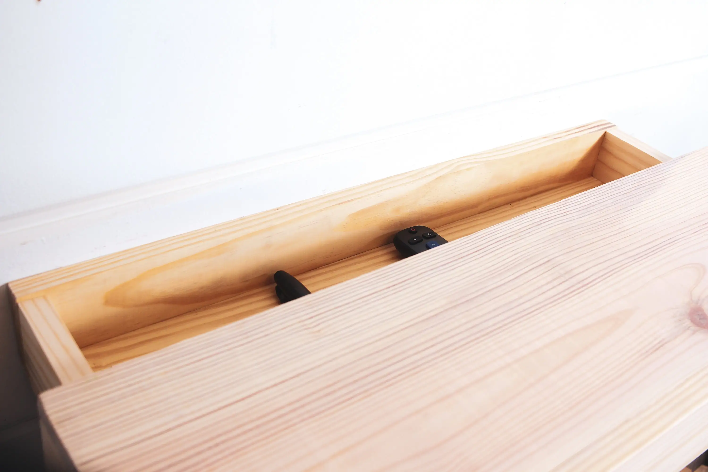 Magicflap Designerplank Zwart Met Geheime Compartment - Verborgen Zwevende Wandplank 40 X 21 X 7,2 Cm