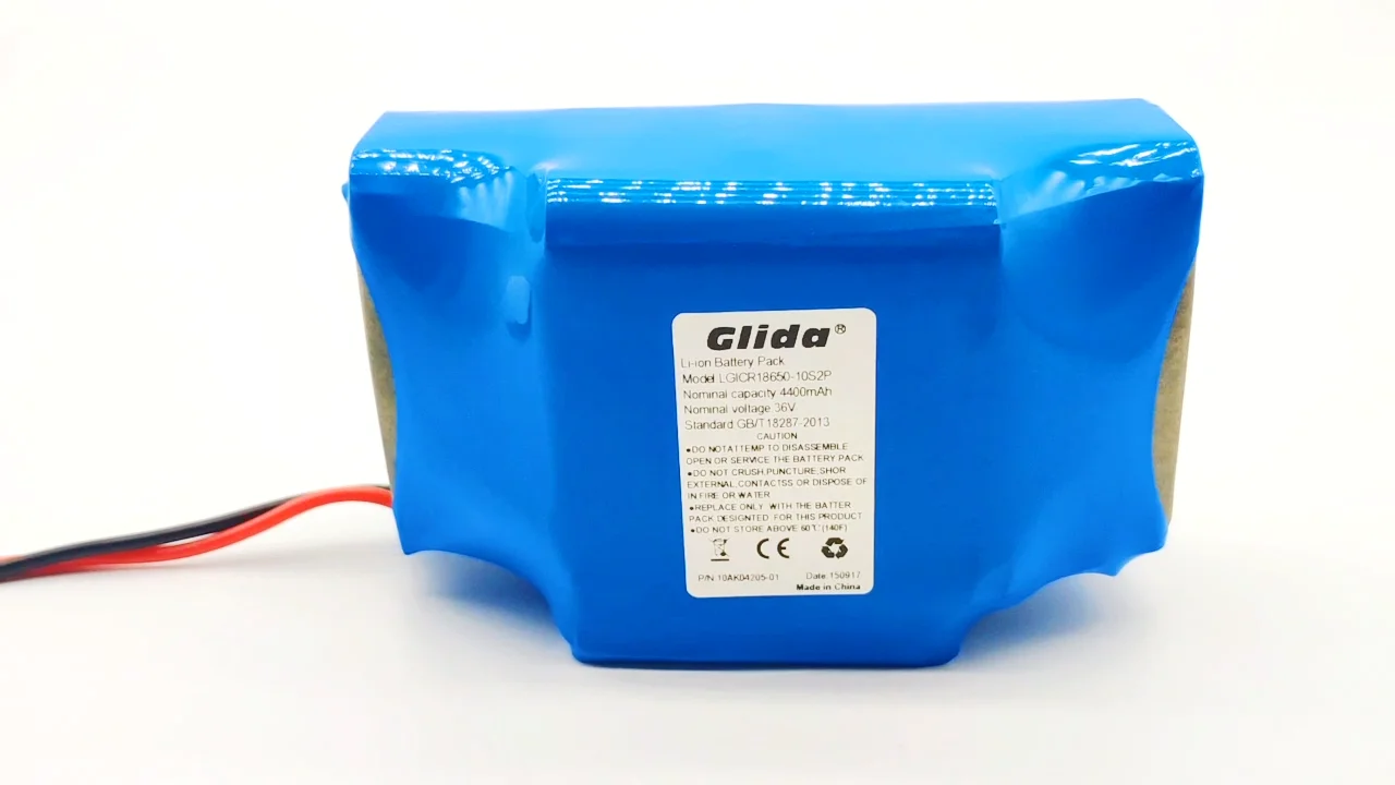 Custom Rechargeable Lithium Battery Pack 18650 10s2p 36v 37v 4400mah ...