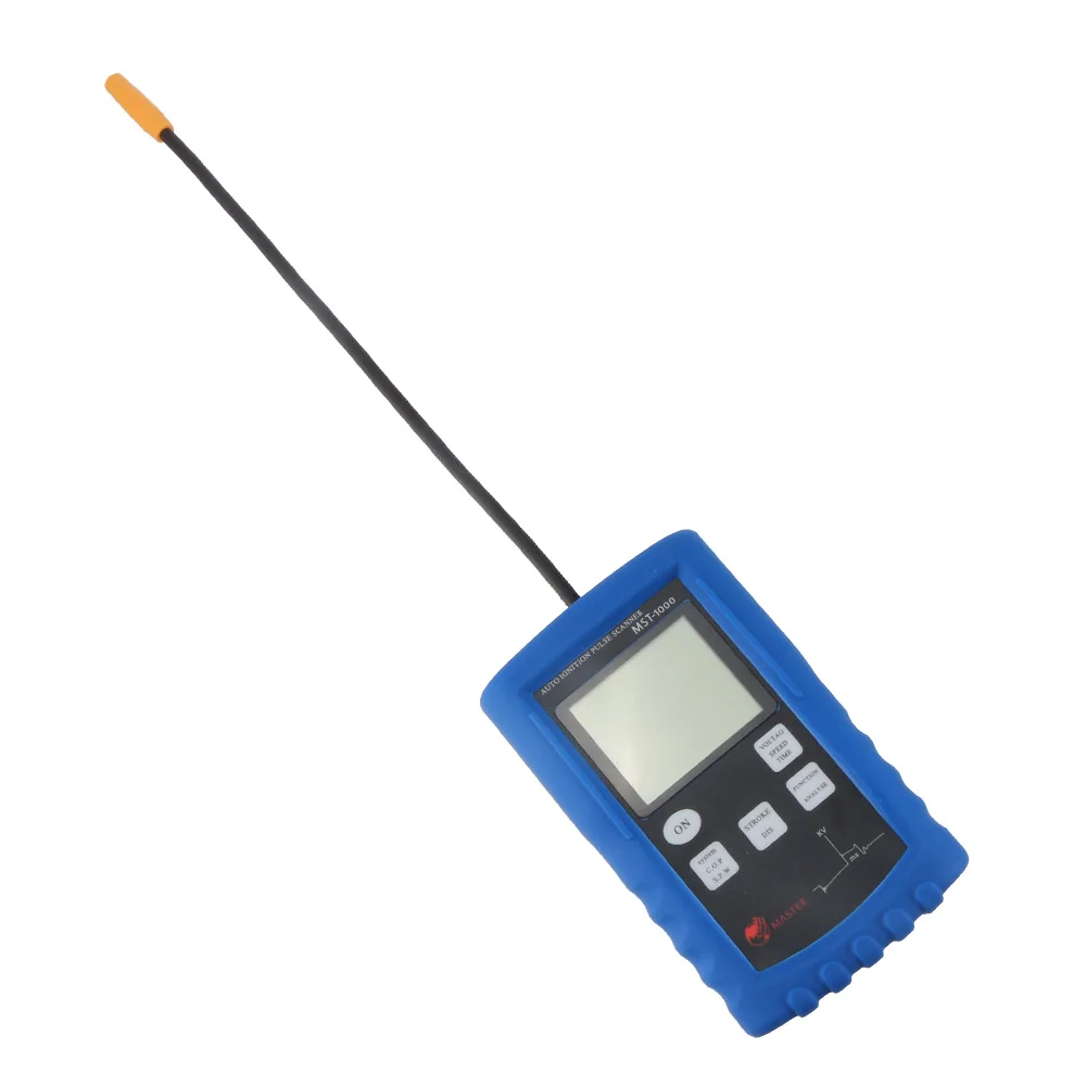 Auto Ignition Pulse Scanner MST-1000 KVOLT Calibration Function Ignition Spark Test Tool for Automobile Ignition Engine Analyzer