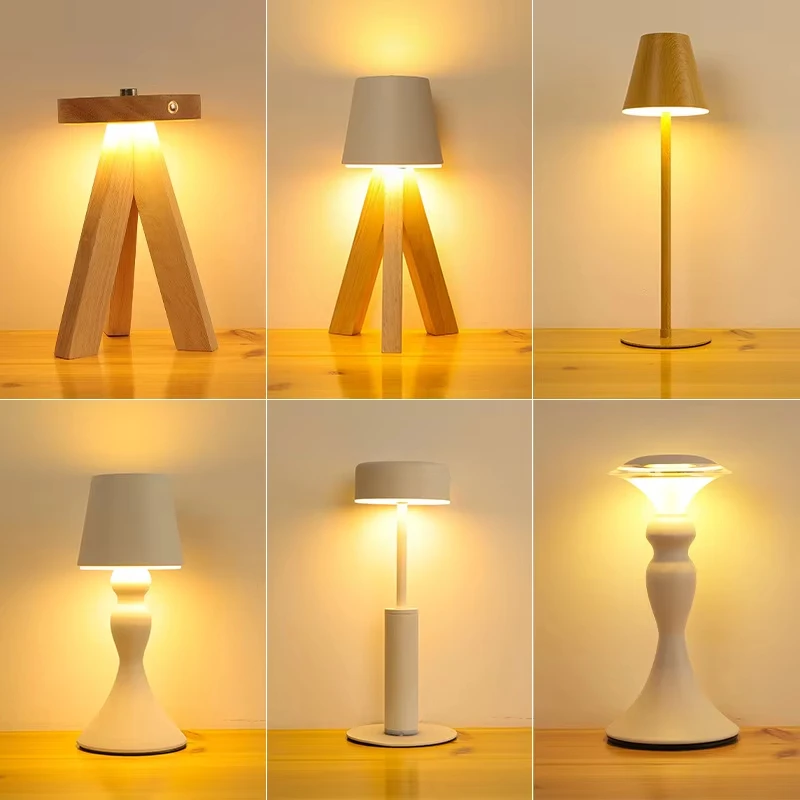 product nordic log art lamps modern simple creative bedroom japanese bedside light living room aisle solid wood wall lamp-44