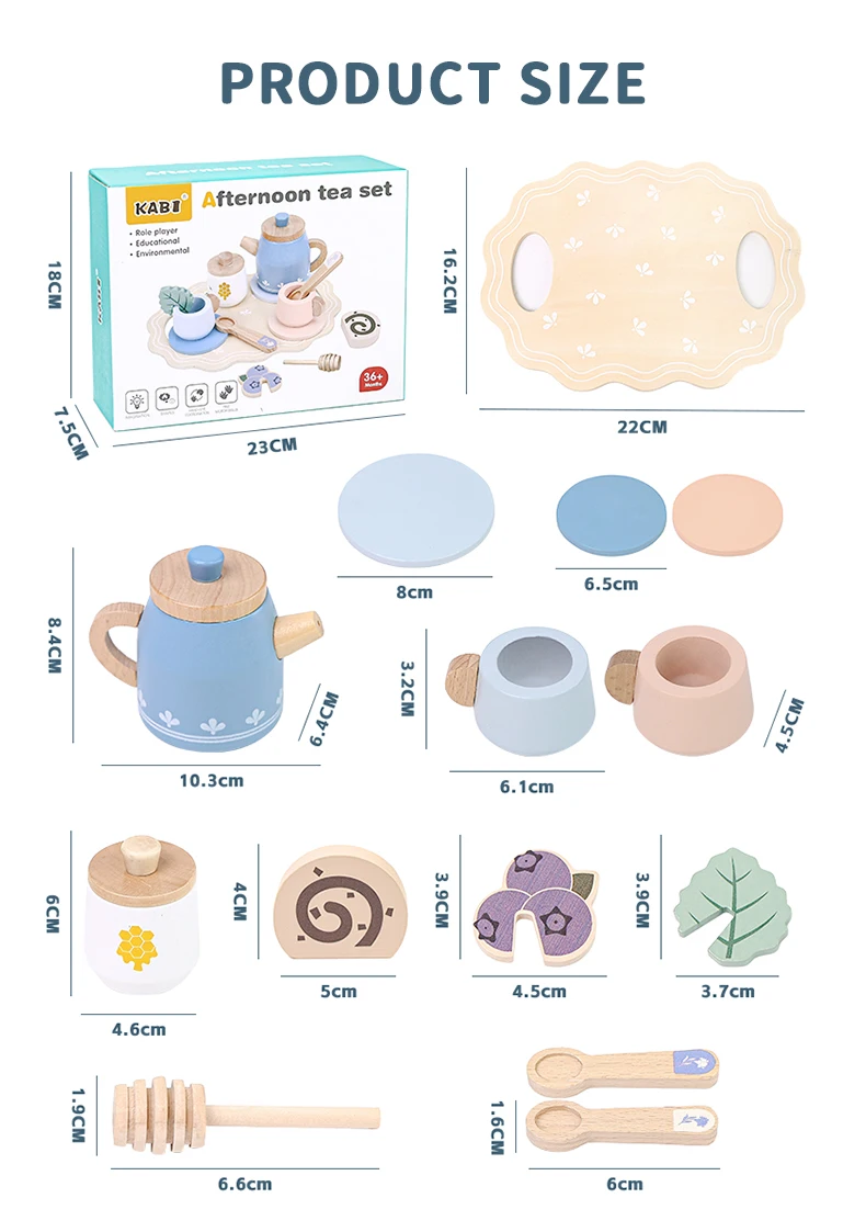 Wooden Afternoon Tea Toys preview 5