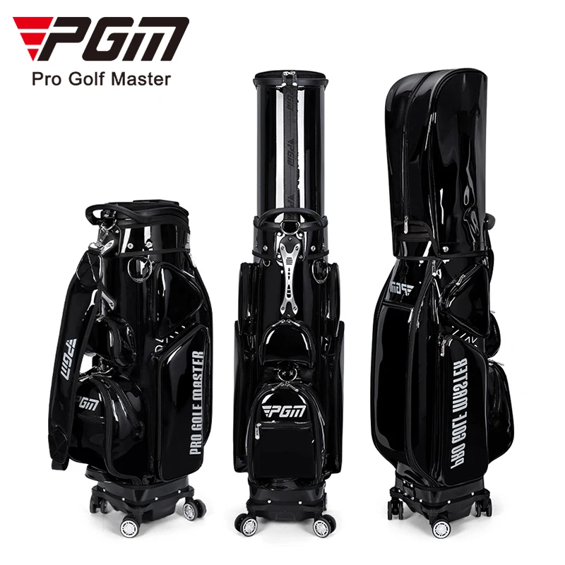 PGM QB122 Ladies Waterproof Golf Travel Bag with Wheels - Durable