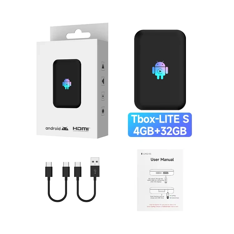 Tbox Lite Carplay Ai Box - 2GB 32GB Android 10 Allwinner A133 Chip