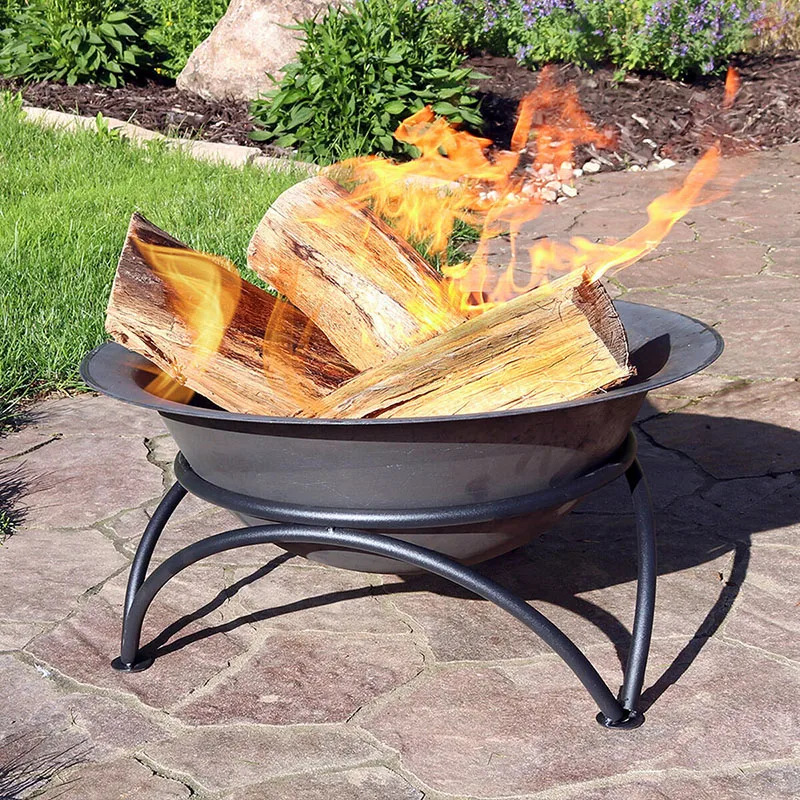 Smokeless Outdoor Corten Steel Fire Pit Ring Clean Burning Fire Pit 