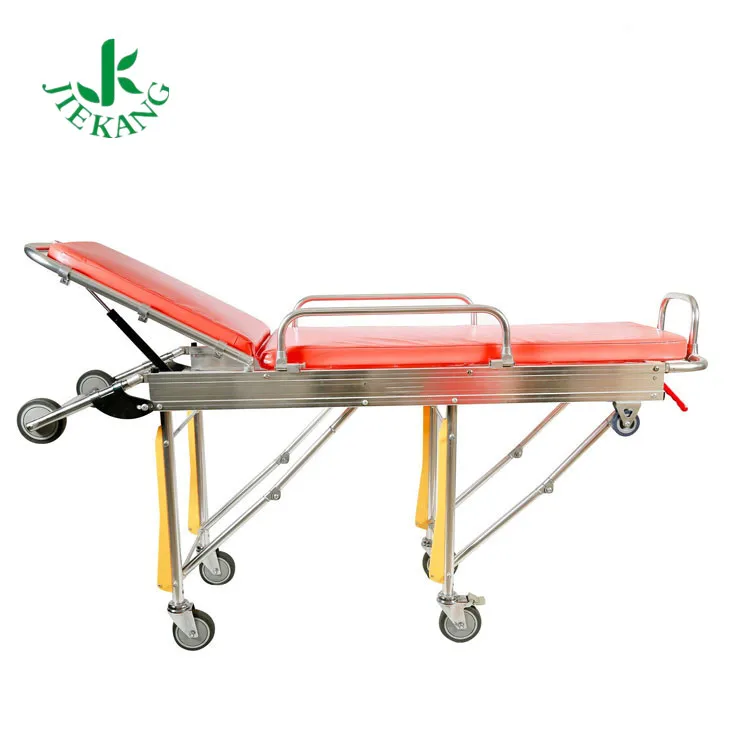 Direct Sales Medical Device Factories Folding Trolley Bed Ambulance Car Medical Gurney Stretcher Dimensions for Sale Ambulance